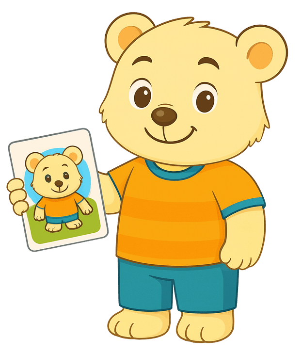 JackBoo segurando um desenho que virou personagem